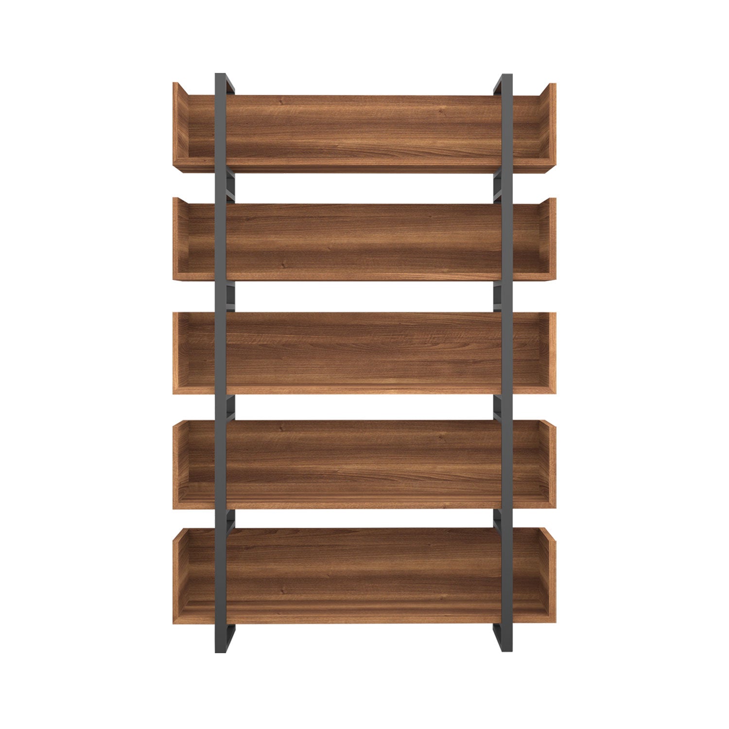 Nhi Bookcase Walnut - W140cm