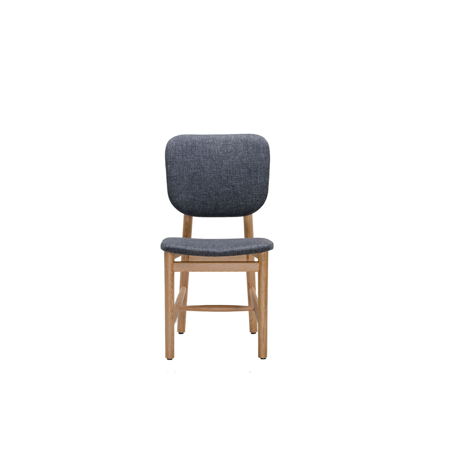 Olar Dining Chair - Oak / Karl Dark Grey