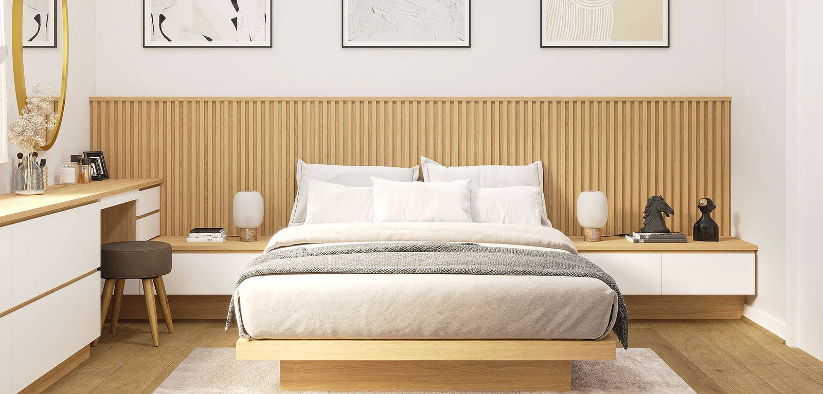 Optimised and Integrated Bedroom Suite