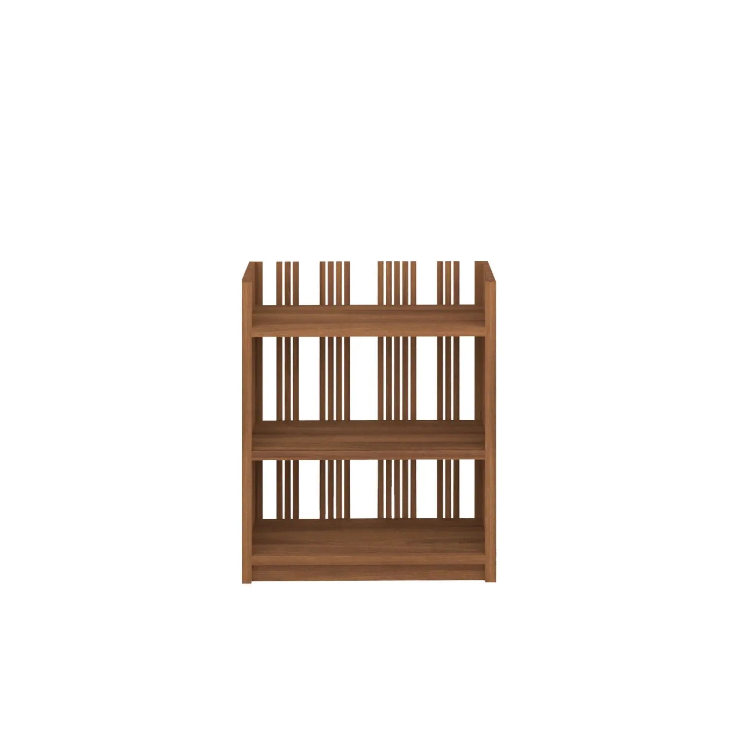 Palma Low Bookcase Teak - W80cm