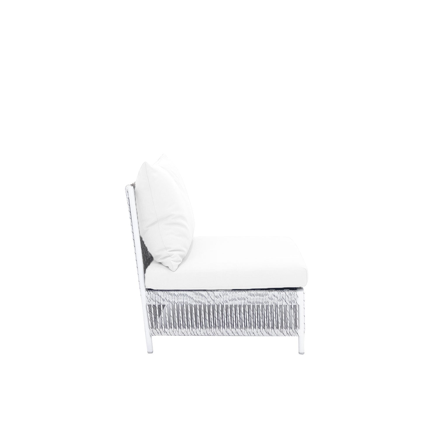 Planar Alu Modular Outdoor Midsection White PT4 - Olefin White