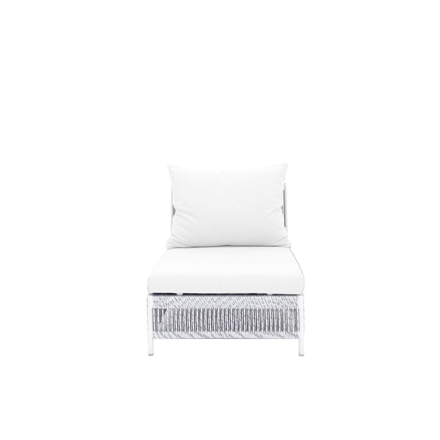 Planar Alu Modular Outdoor Midsection White PT4 - Sunbrella White