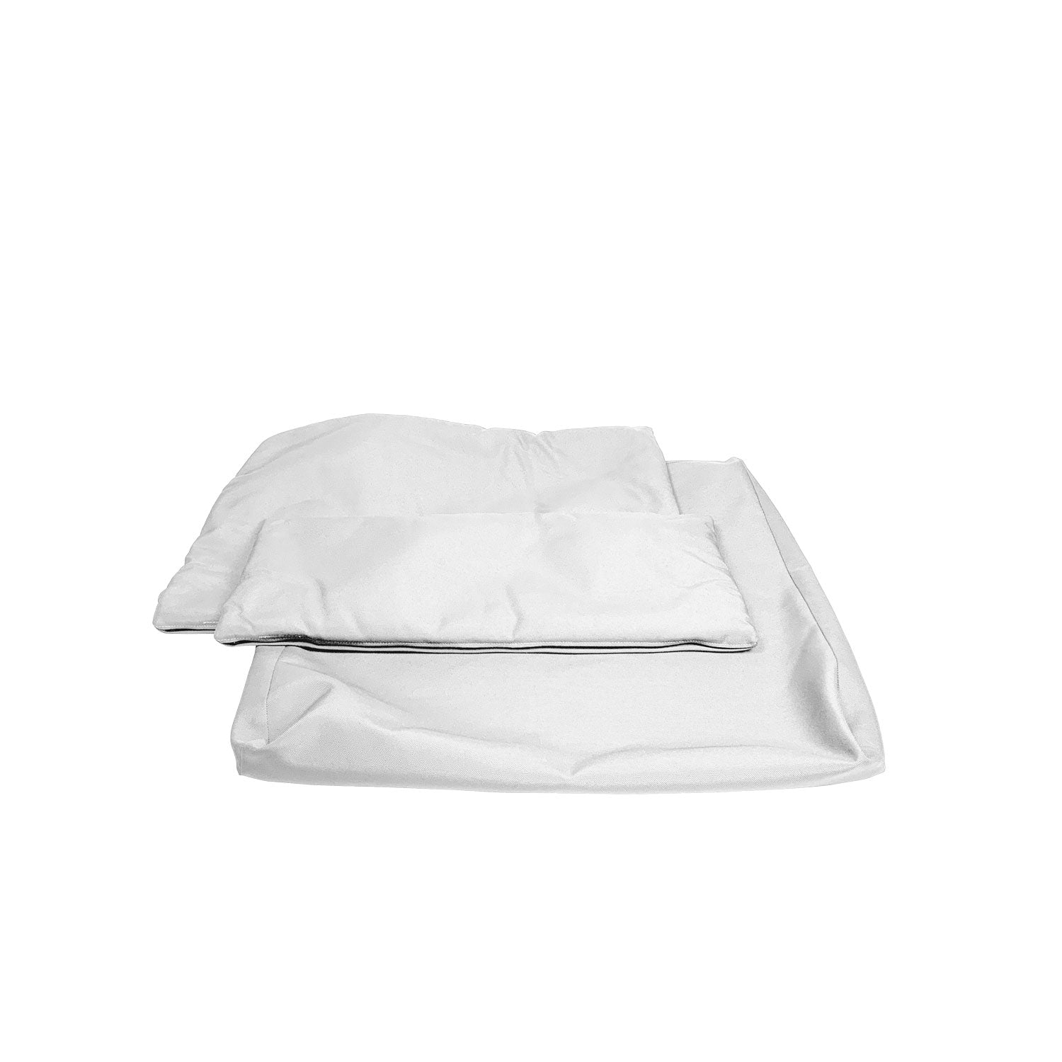 Planar Lounge Cushion Cover Replacement - Deep Seater / Olefin White