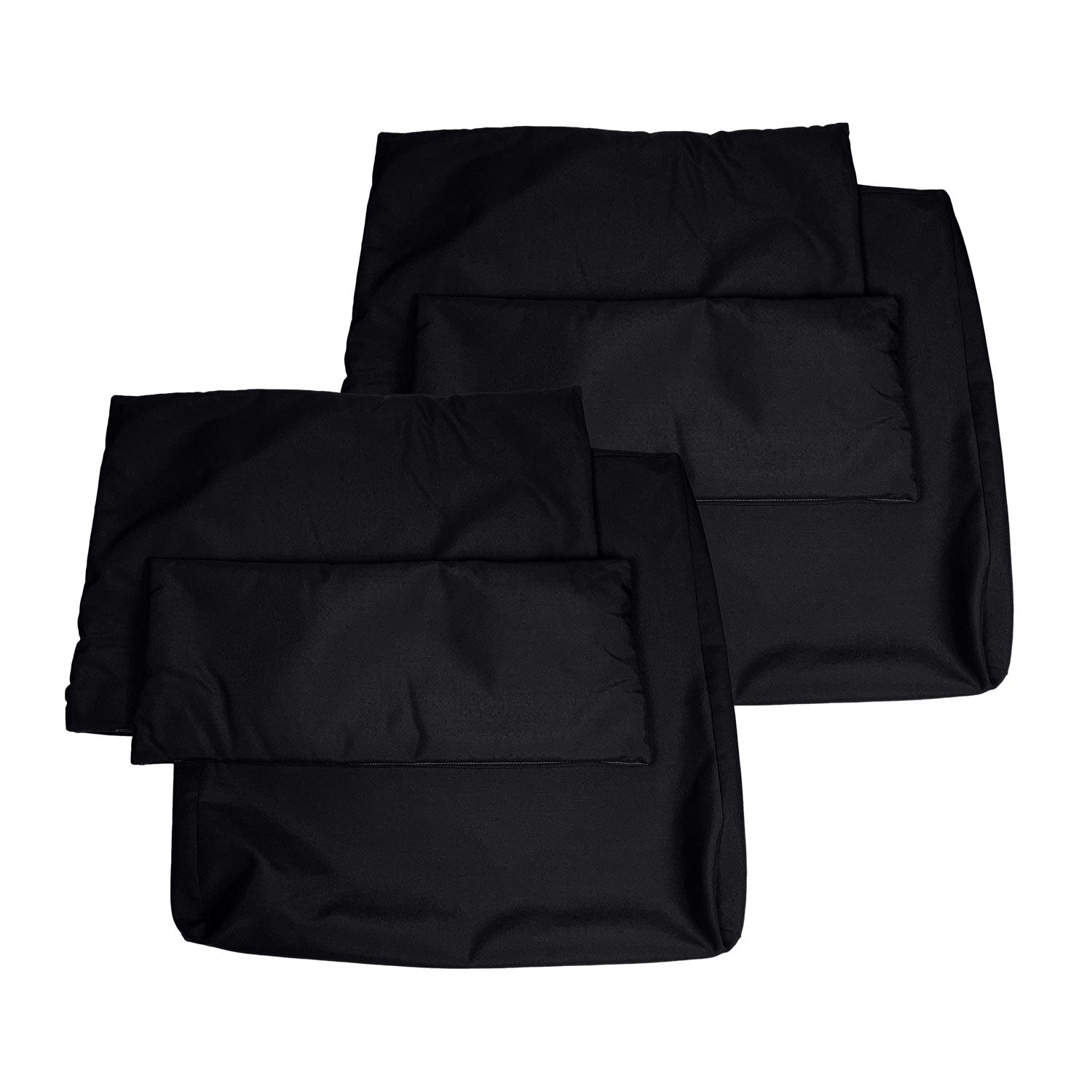 Planar Lounge Cushion Cover Replacement - Loveseat / Olefin Black