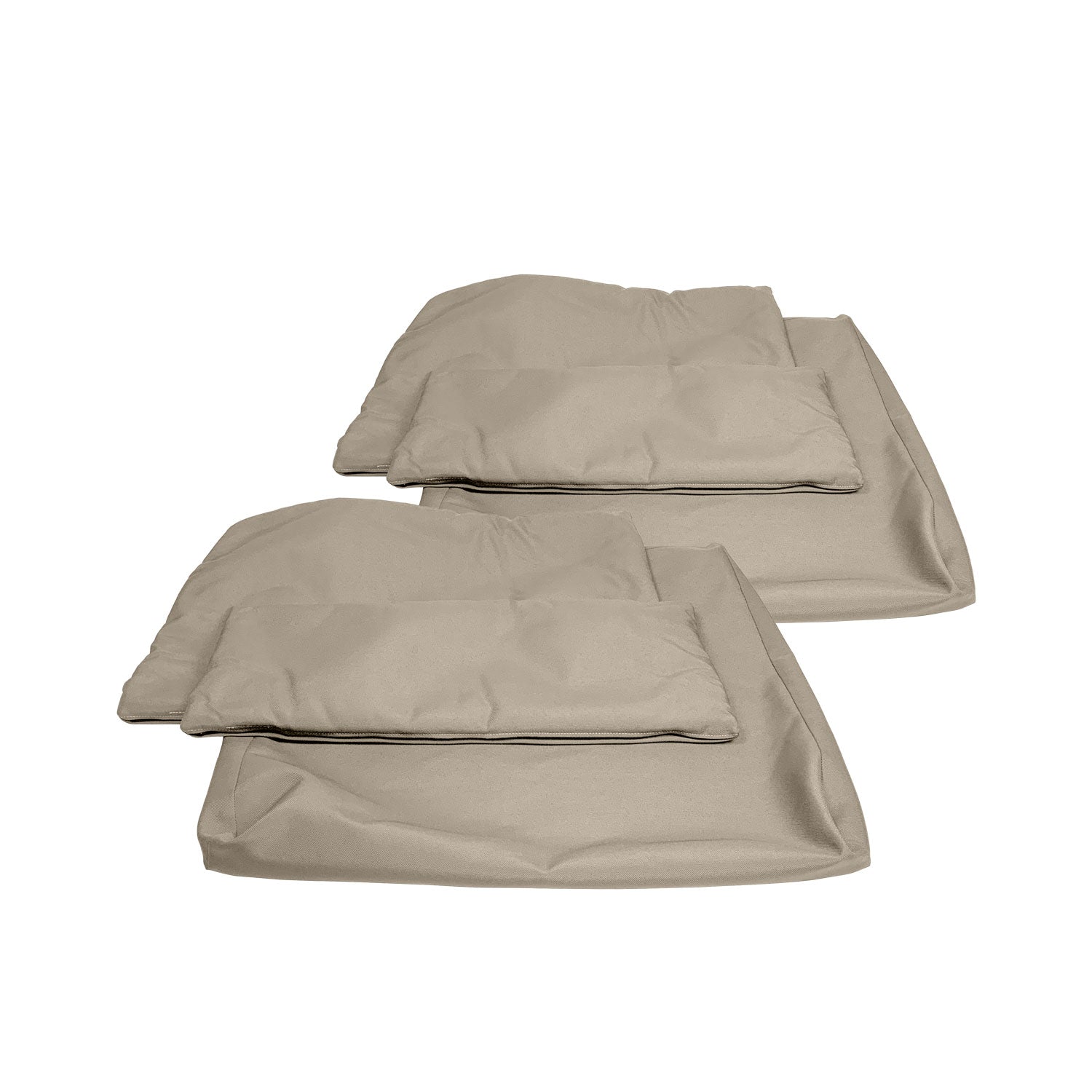 Planar Lounge Cushion Cover Replacement - Loveseat / Olefin Taupe