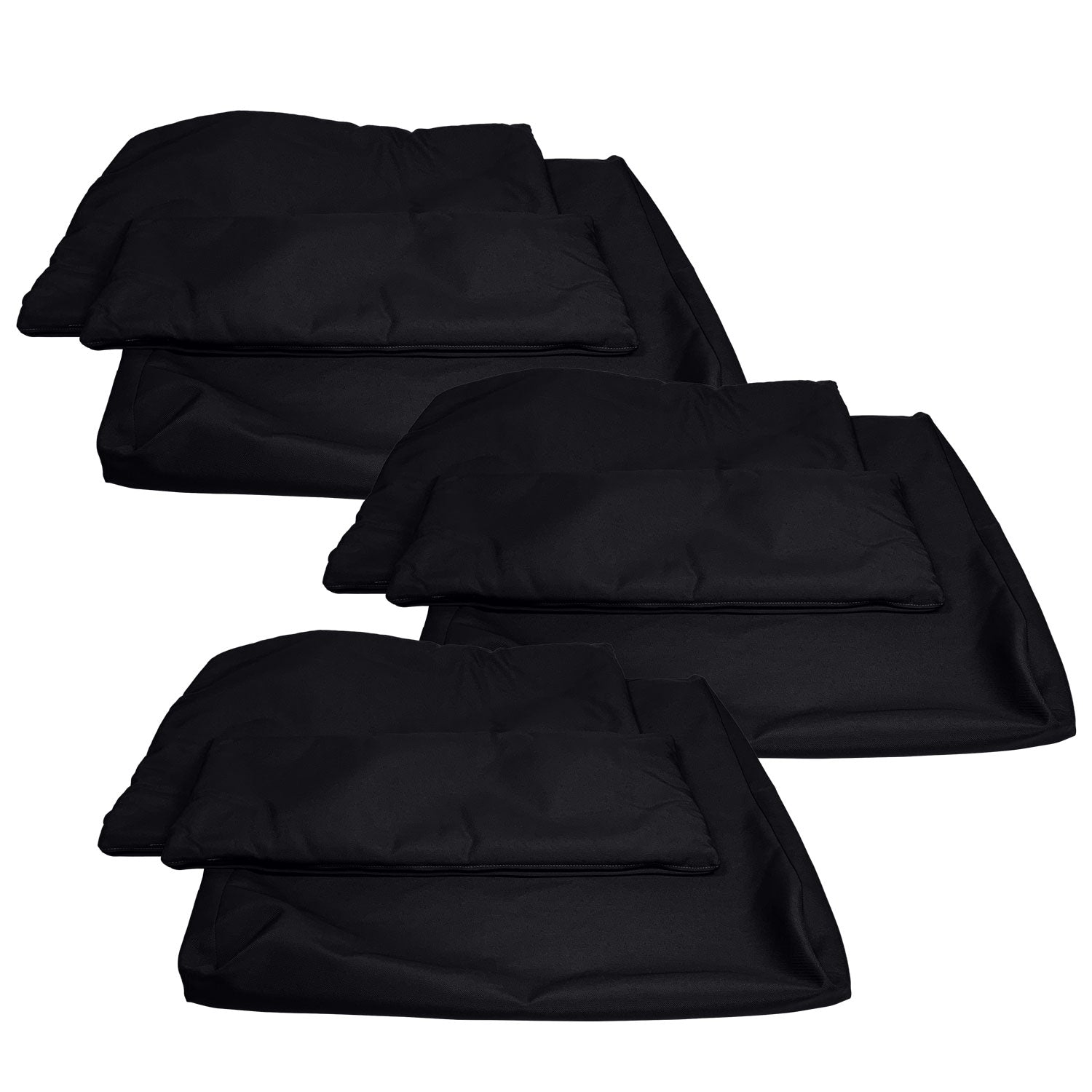 Planar Lounge Cushion Cover Replacement - Sofa / Olefin Black
