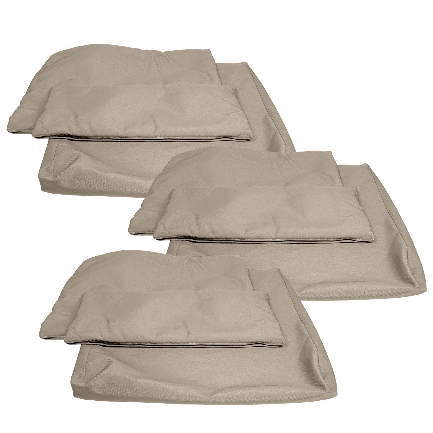 Planar Lounge Cushion Cover Replacement - Sofa / Olefin Taupe
