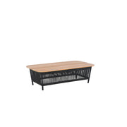Planar Alu Rectangular Coffee Table Black PT3