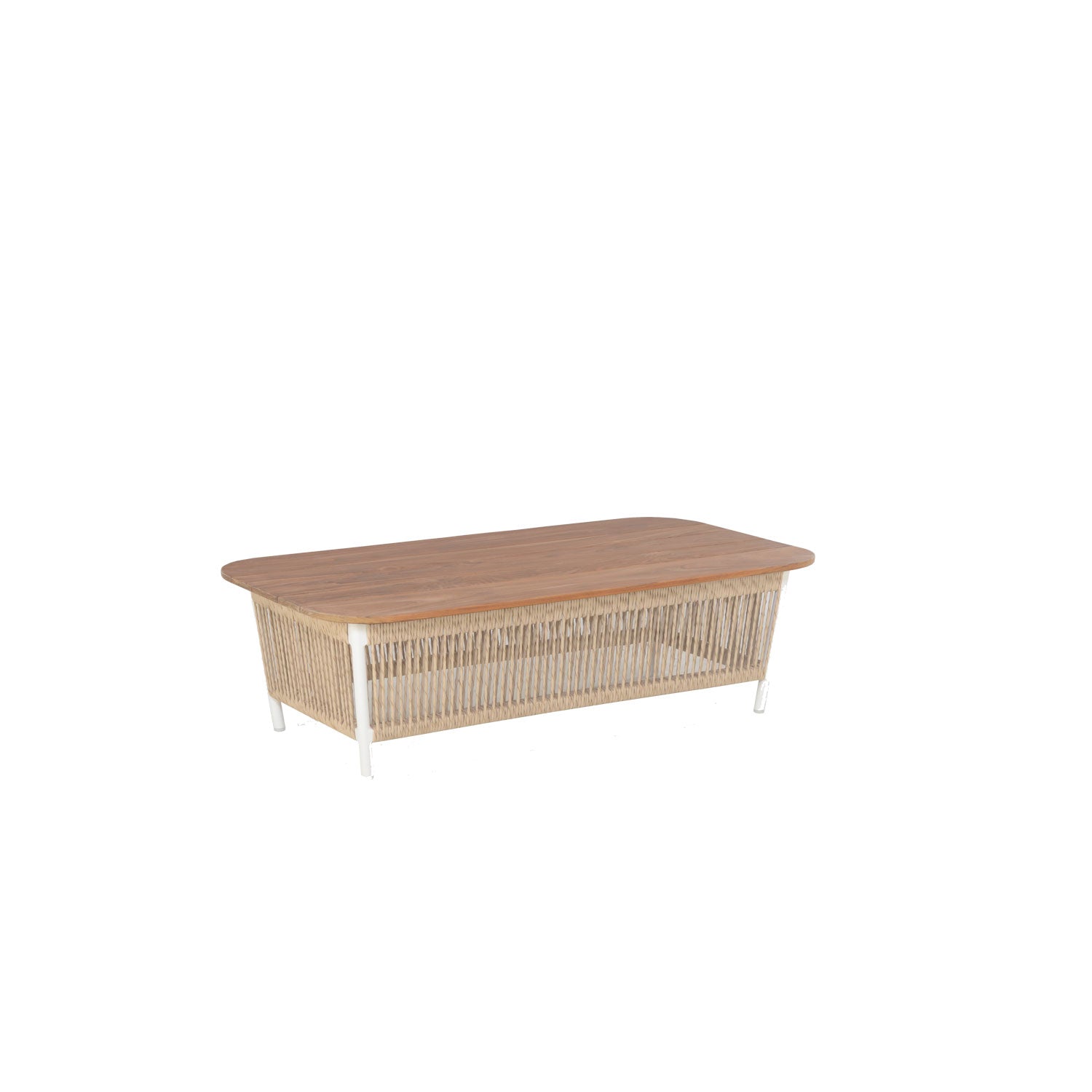 Planar Alu Rectangular Coffee Table White PT1
