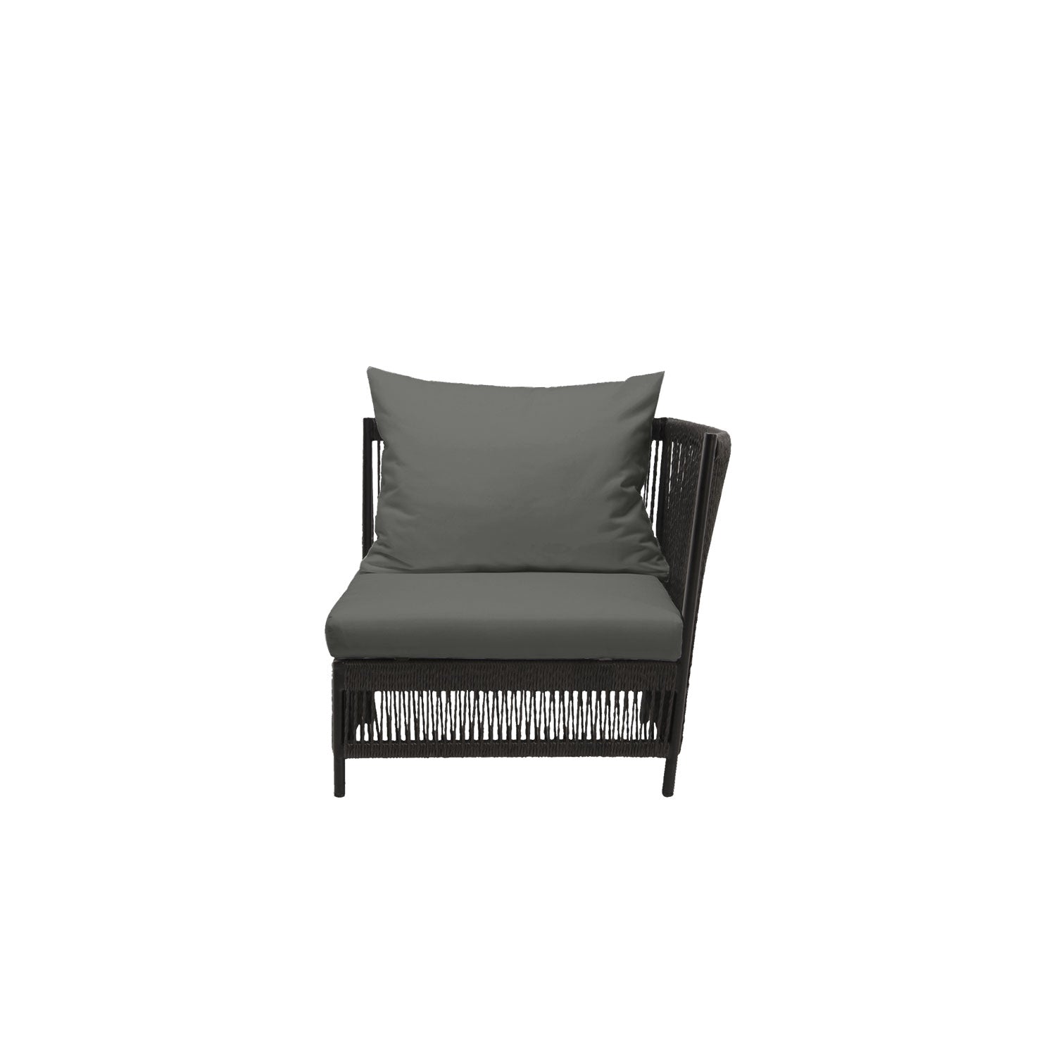 Planar Alu Modular Corner Black PT3 - Olefin Charcoal