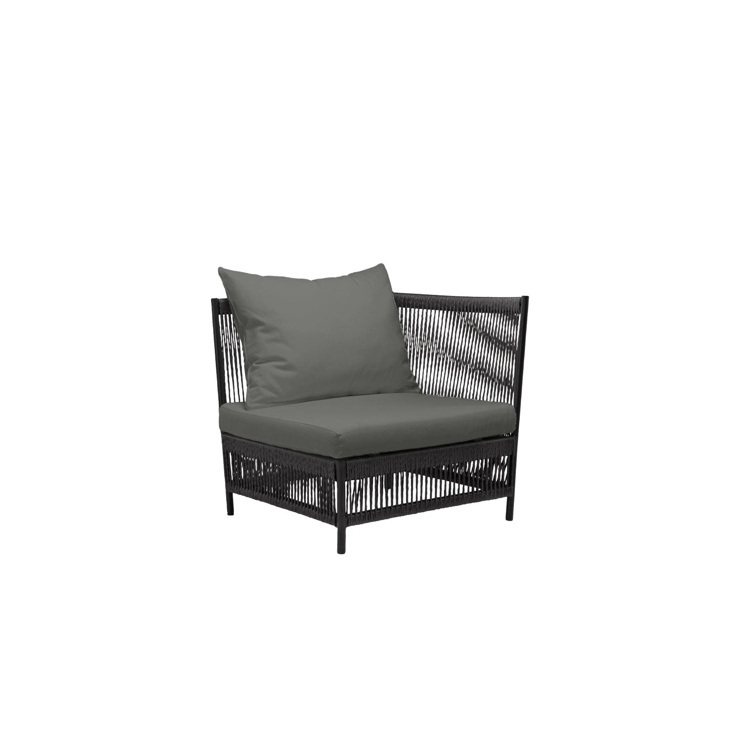 Planar Alu Modular Corner Black PT3 - Olefin Charcoal