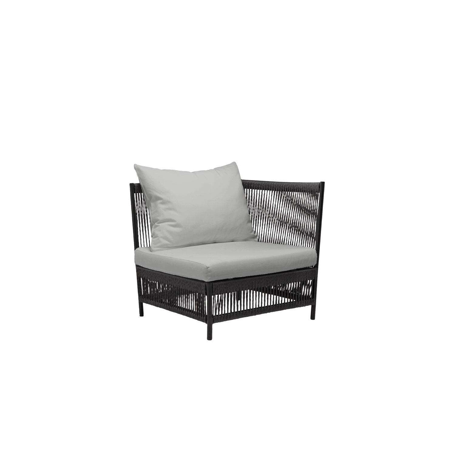 Planar Alu Modular Corner Black PT3 - Olefin Grey