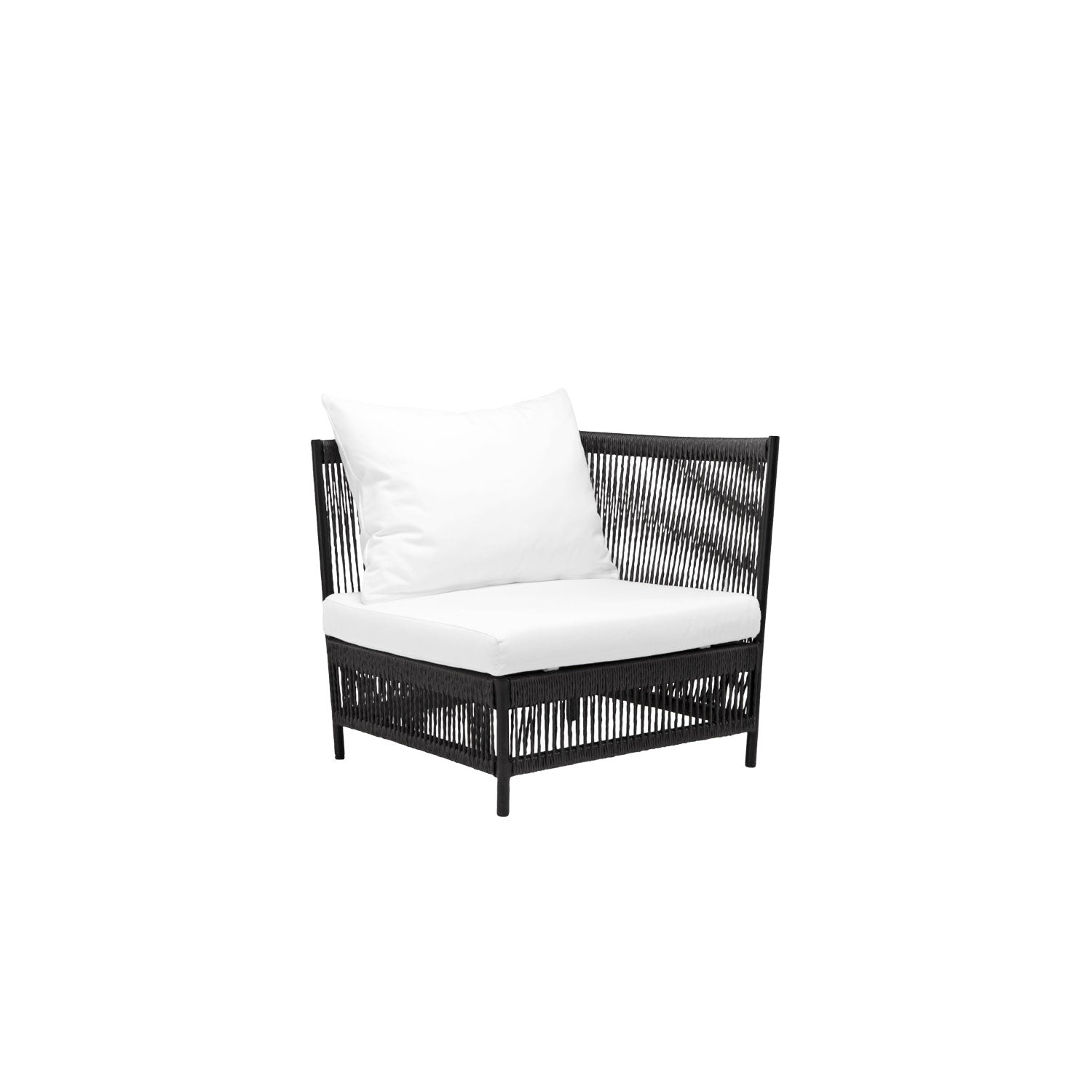 Planar Alu Modular Corner Black PT3 - Olefin White