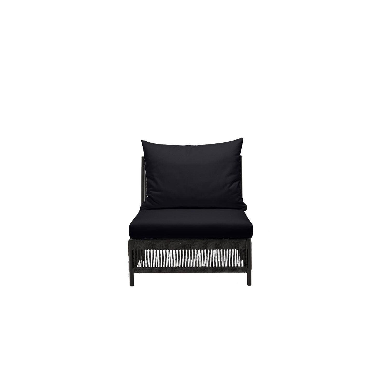 Planar Alu Modular Outdoor Midsection Black PT3 - Olefin Black