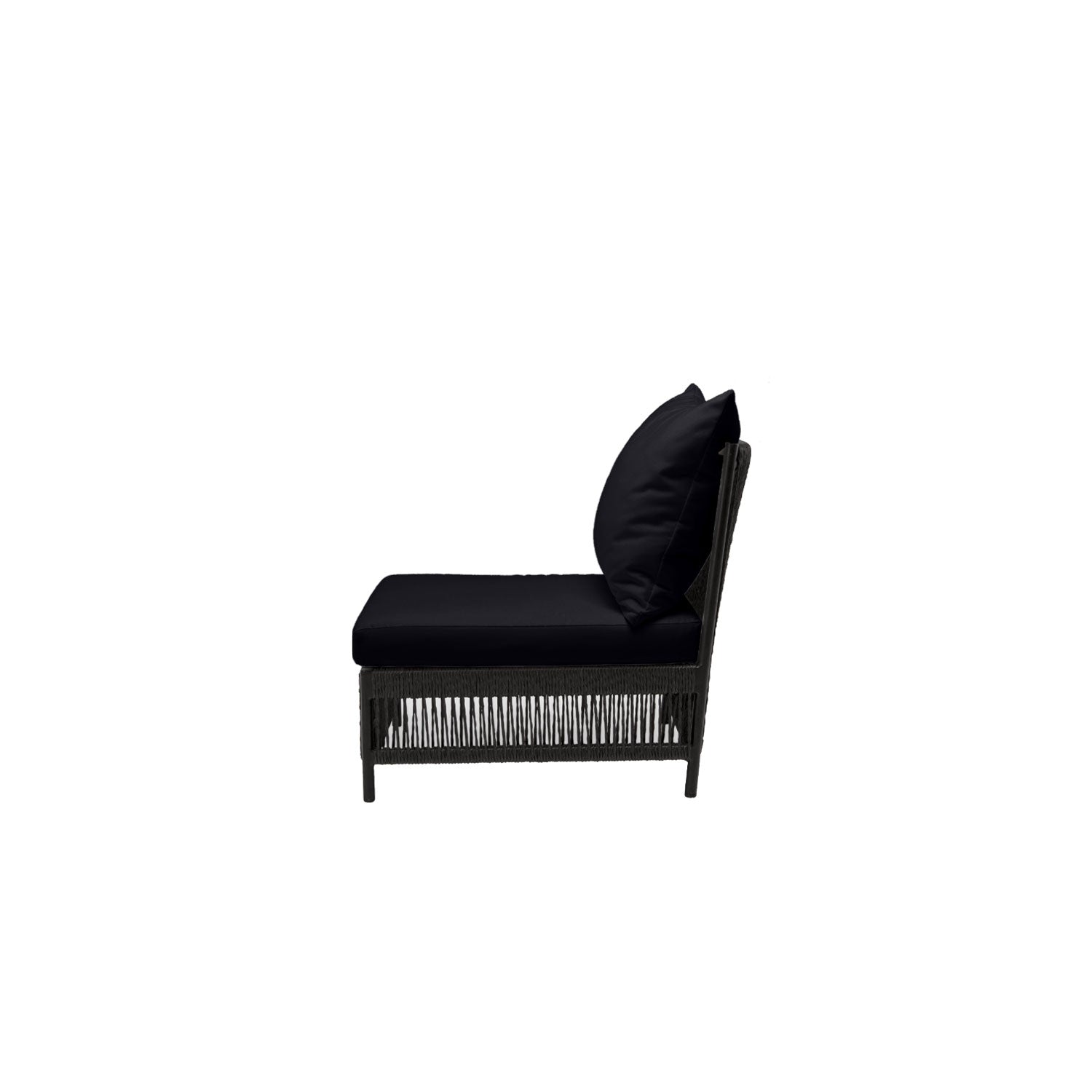 Planar Alu Modular Outdoor Midsection Black PT3 - Olefin Black