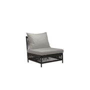 Planar Alu Modular Outdoor Midsection Black PT3 - Olefin Grey