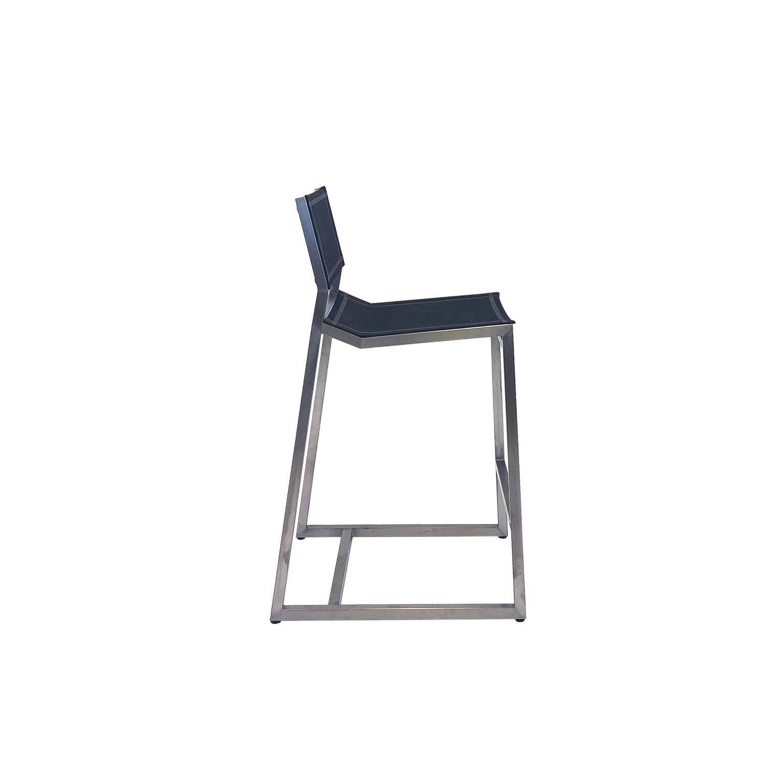 Salma Sail SS Bar Chair Black