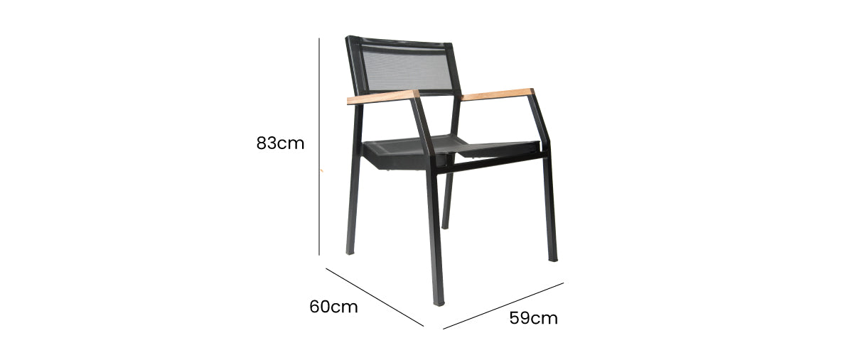 Salma Sail Alu Armchair