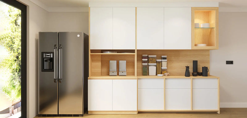 Cook's Delight: Floor-to-Ceiling Custom Storage