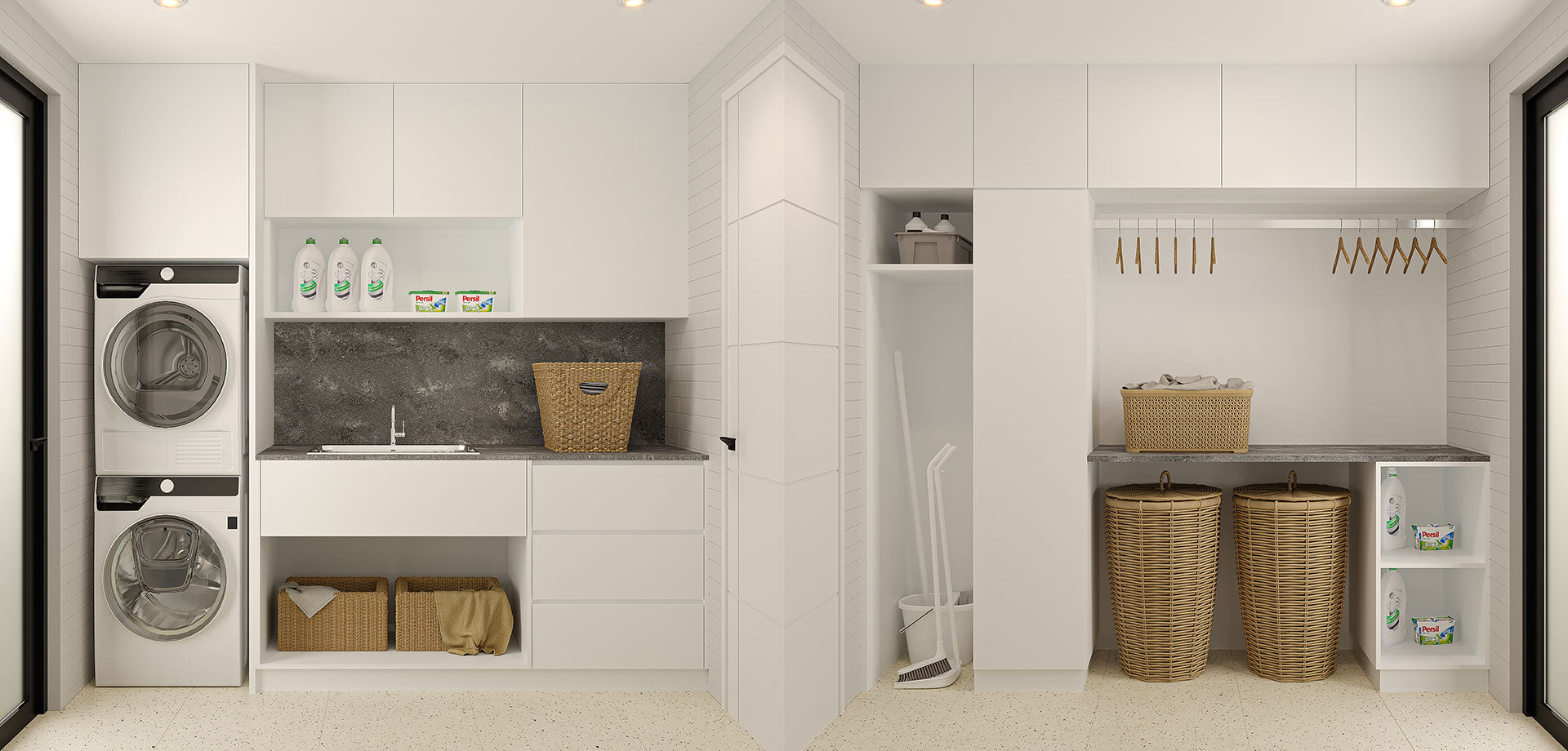 A Well-Planned Custom Laundry Renovation