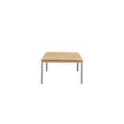 Tandem Alu Square Coffee Table Taupe - 70x70