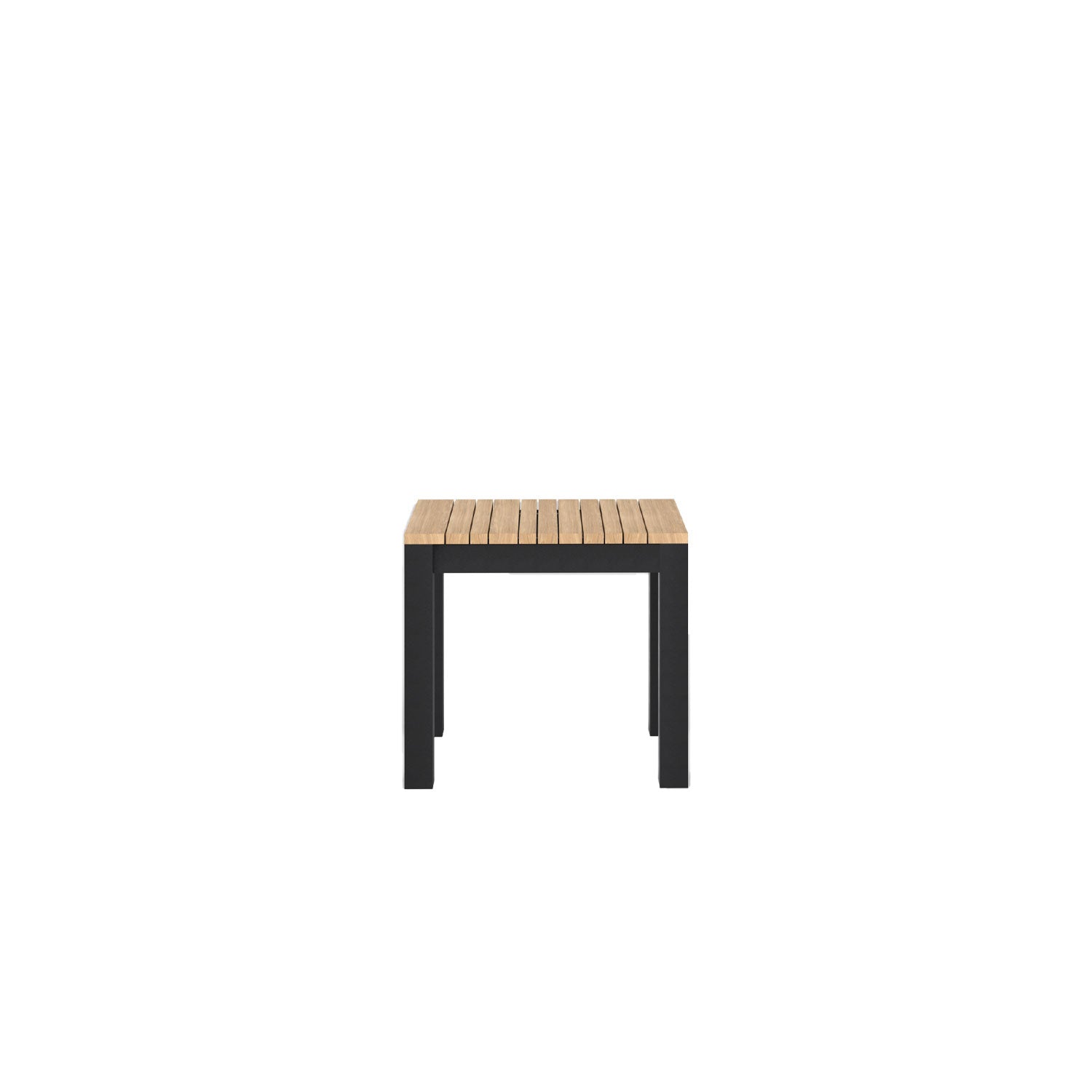 Tandem Alu Dining Stool Black Sand