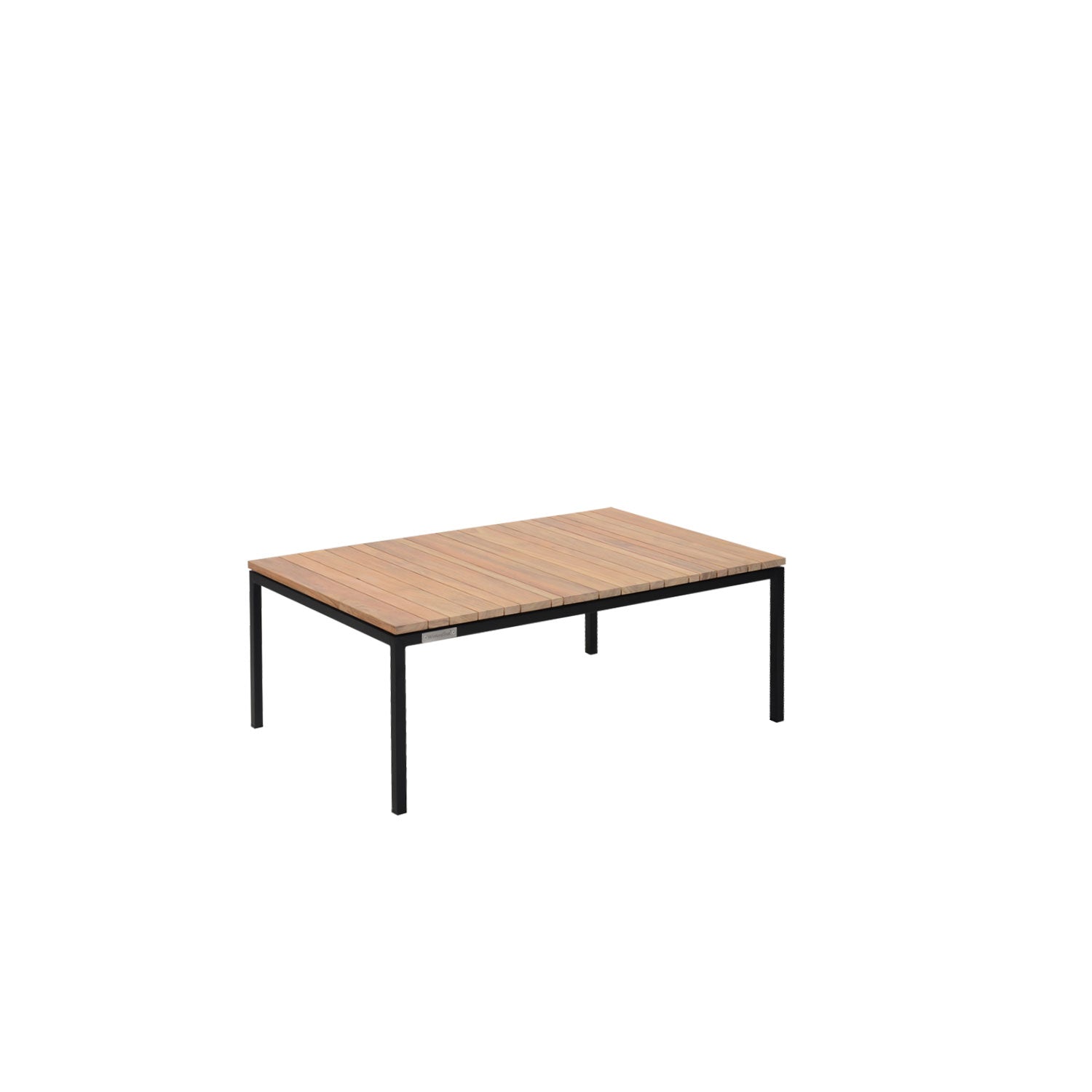 Tandem Alu Coffee Table Rectangular Black