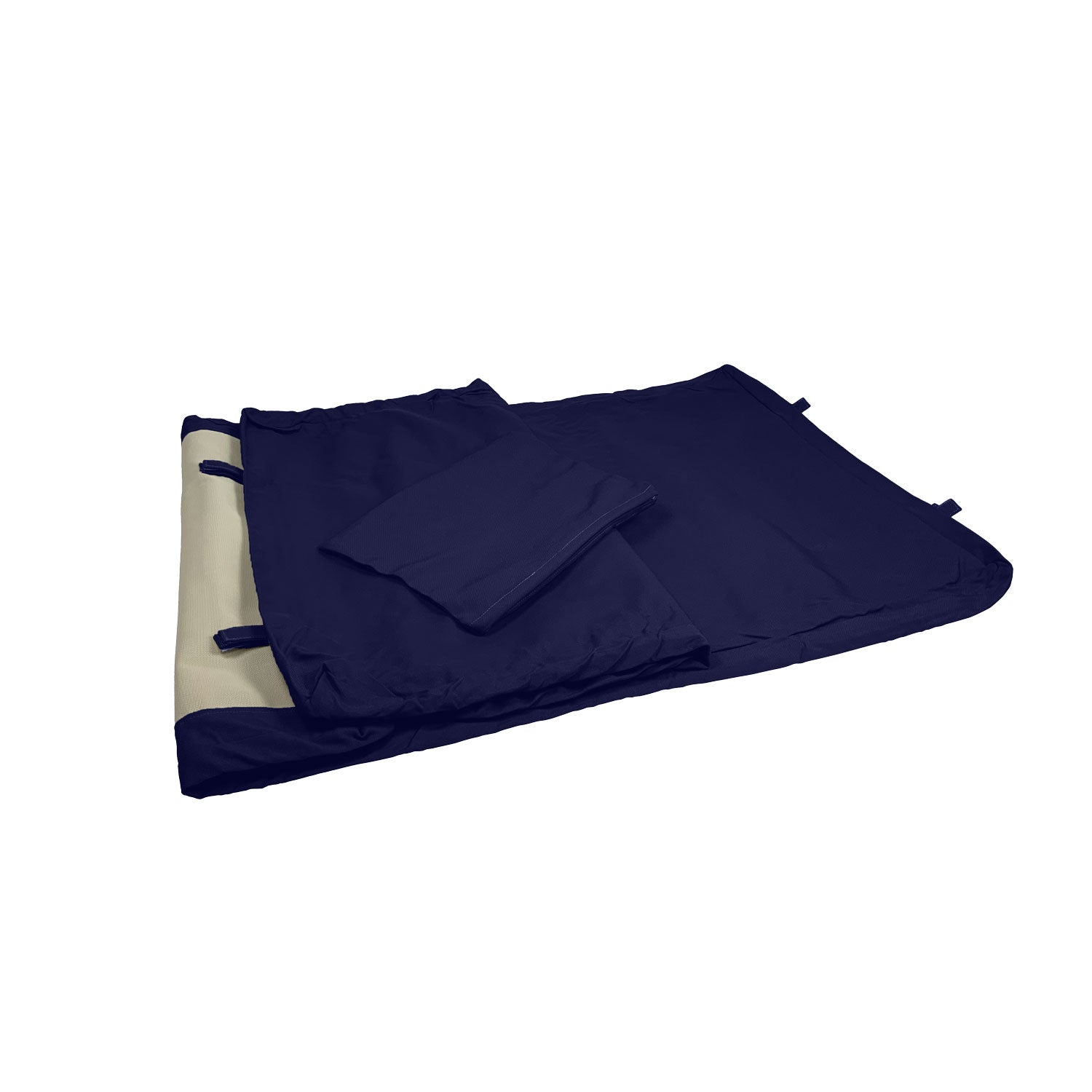 Tapa Sun Lounger Cushion Cover Replacement - Olefin Navy