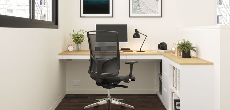 Bespoke Study Nook with Seamless Design and Functional Elegance