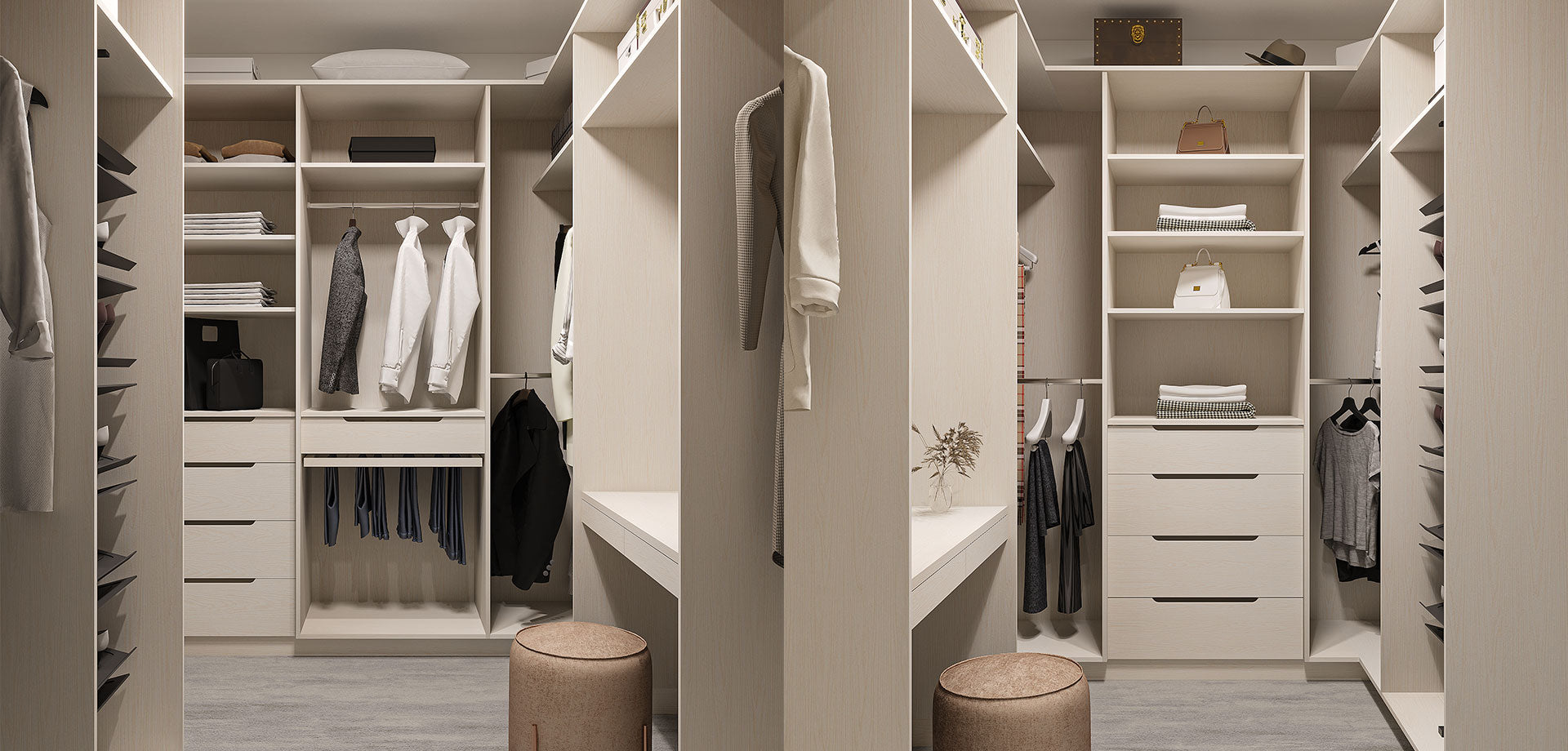Walk-In Robe Rotating Shoe Rack Joinery