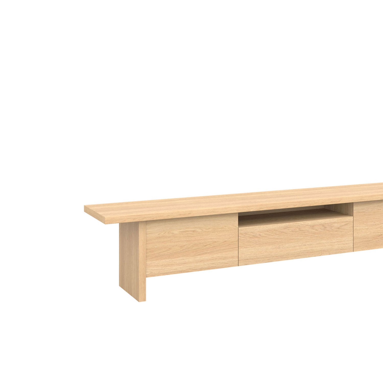 Zen TV Unit 240 Oak