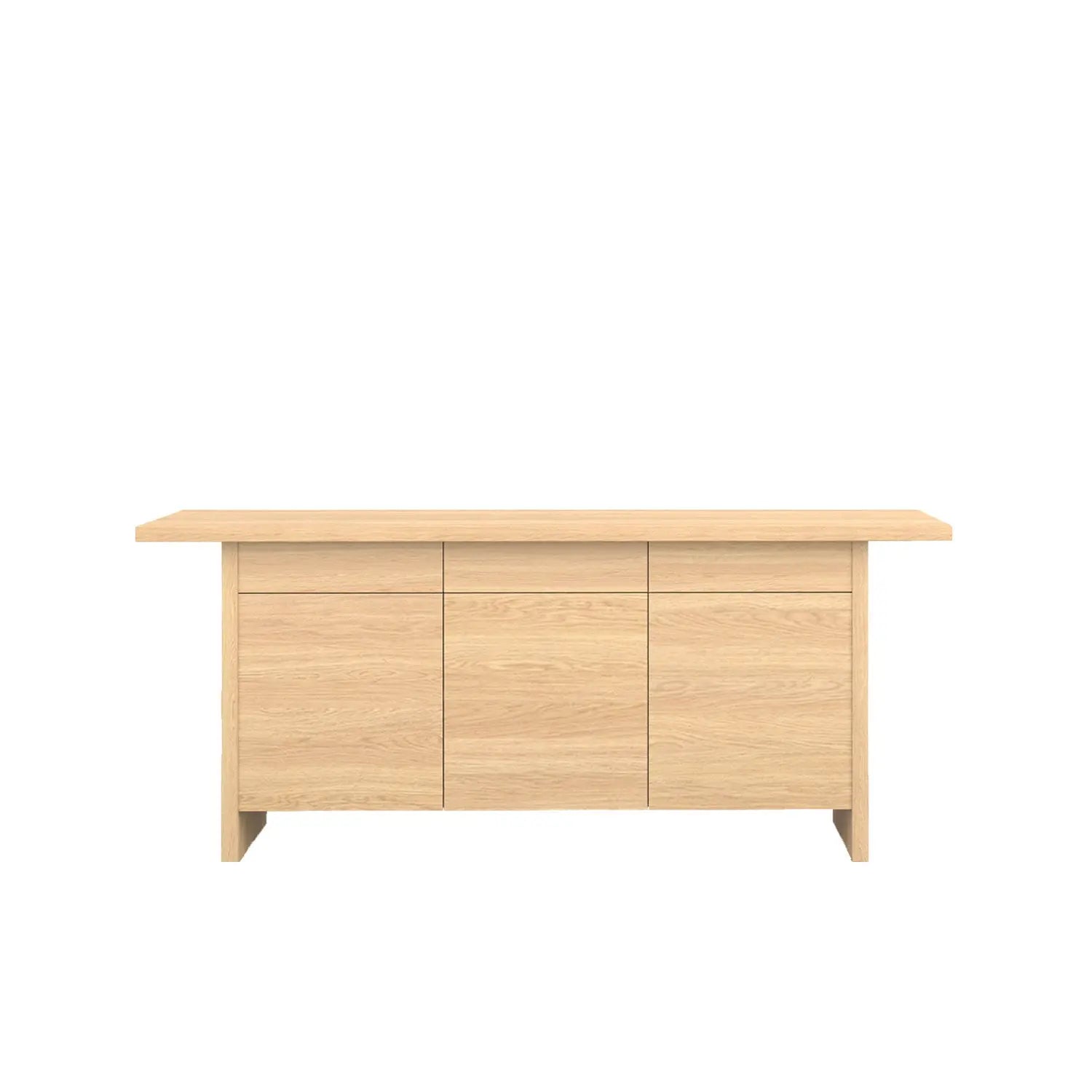 Zen Buffet 200 Oak - Solid Oak