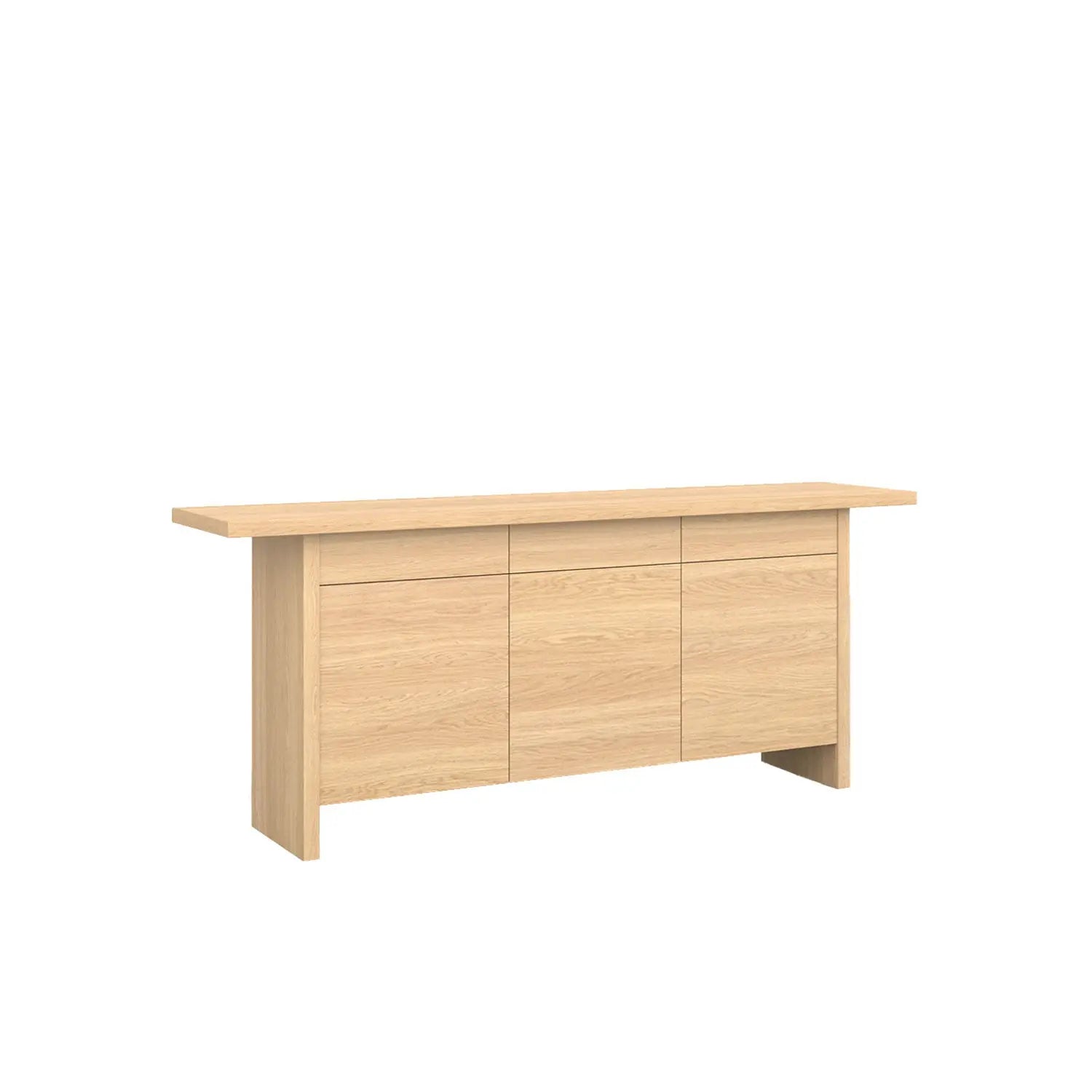 Zen Buffet 200 Oak - Solid Oak